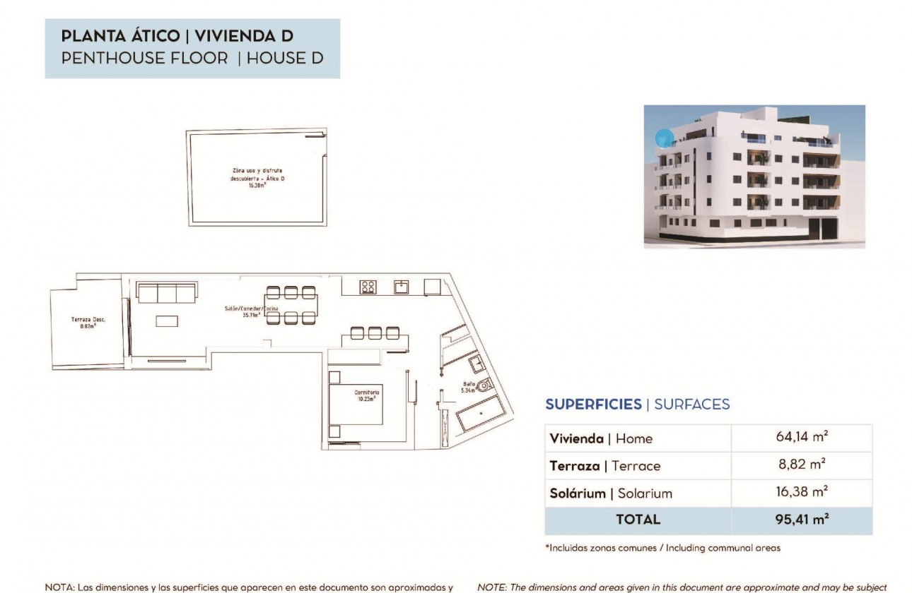 Nouvelle construction - Attique - Torrevieja - pueblo