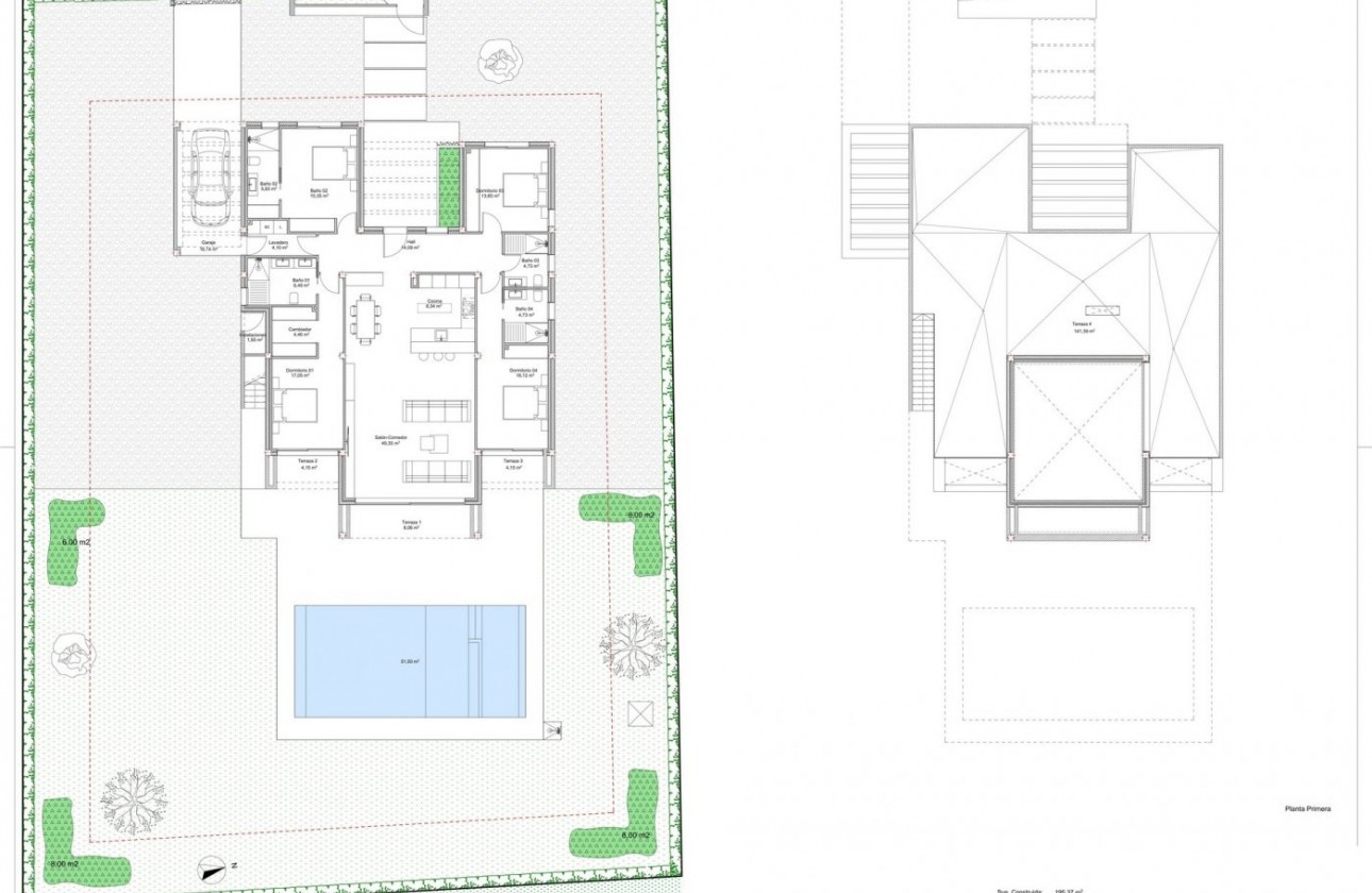 Nouvelle construction - Villa - BAÑOS Y MENDIGO - Altaona Golf