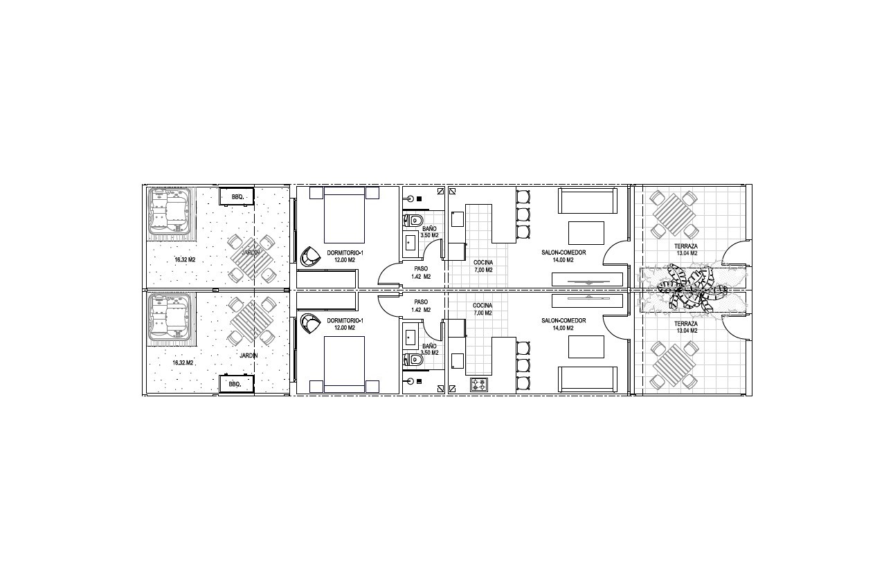 Nouvelle construction - Appartement - Vera Playa