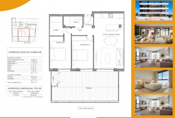 Nouvelle construction - Appartement - Benijofar - Pueblo
