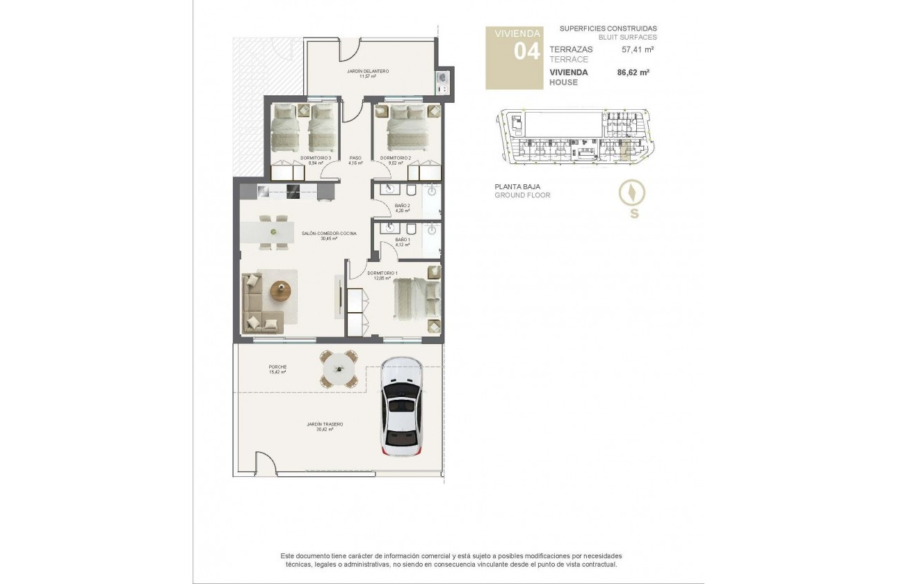 Nouvelle construction - Bungalow - Pilar de la Horadada - TORRE DE LA HORADADA