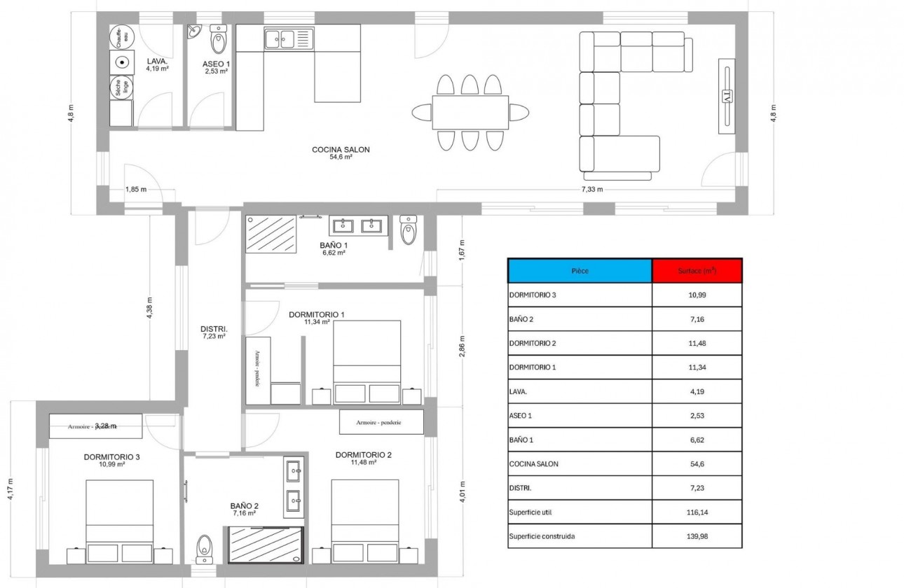 Nouvelle construction - Villa - Pinoso - Casas Pastor