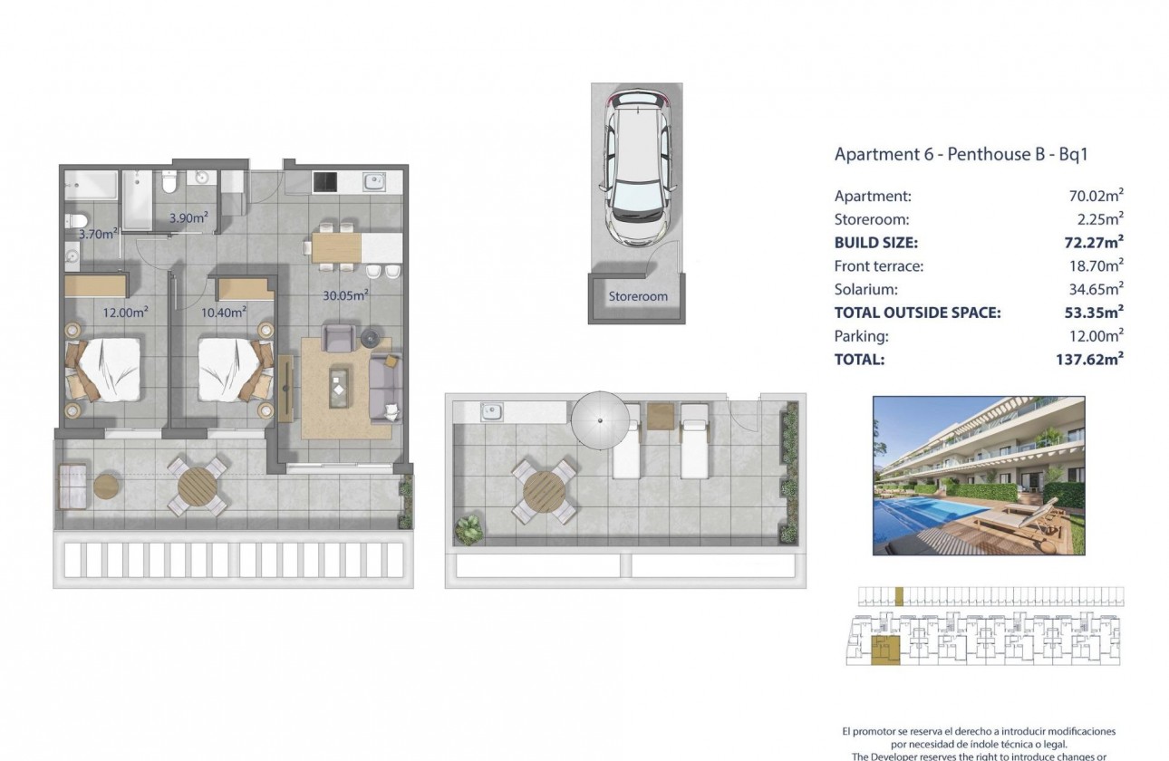 Nouvelle construction - Attique - Los Alcázares - Los Narejos