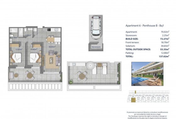 Nouvelle construction - Attique - Los Alcázares - Los Narejos