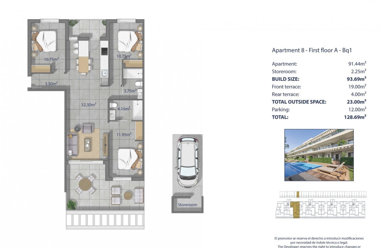 Nouvelle construction - Appartement - Los Alcázares - Los Narejos