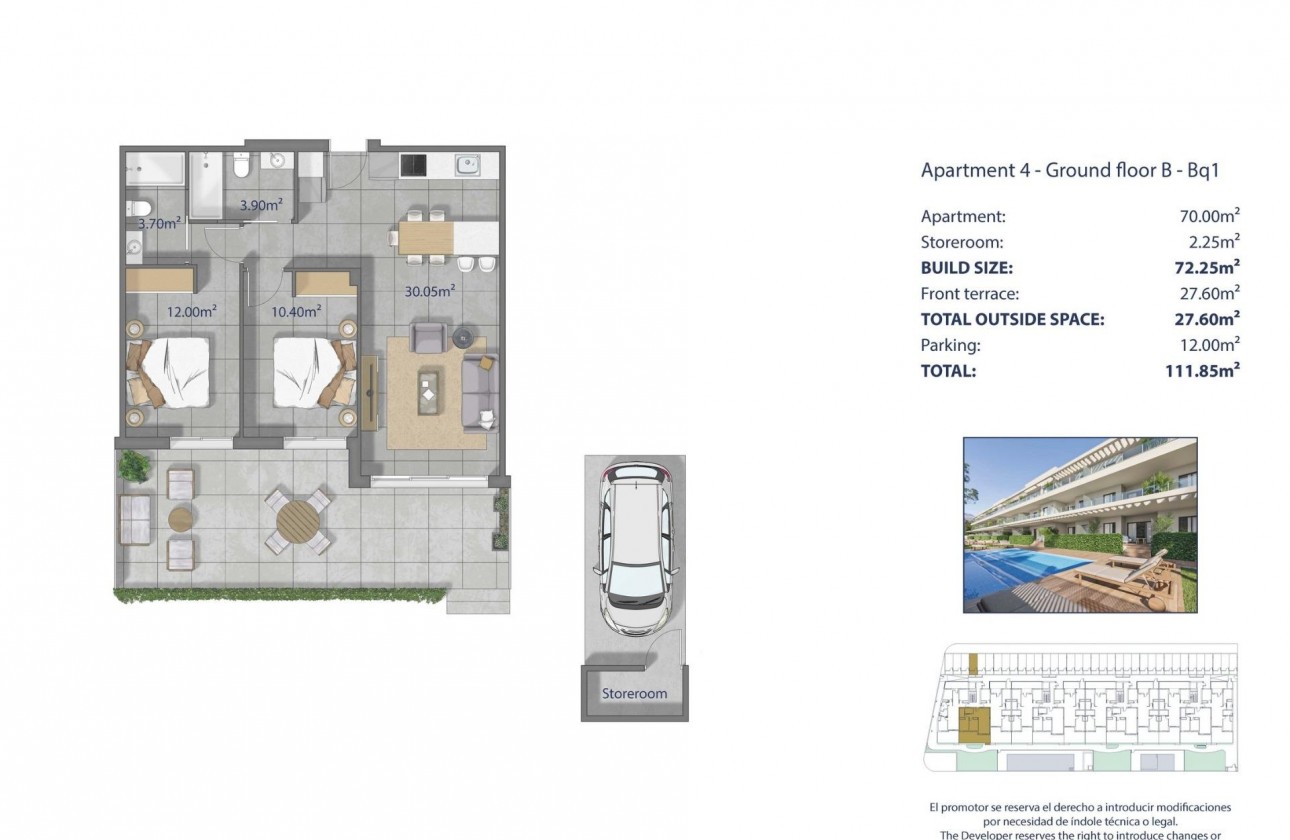 Nouvelle construction - Appartement - Los Alcázares - Los Narejos