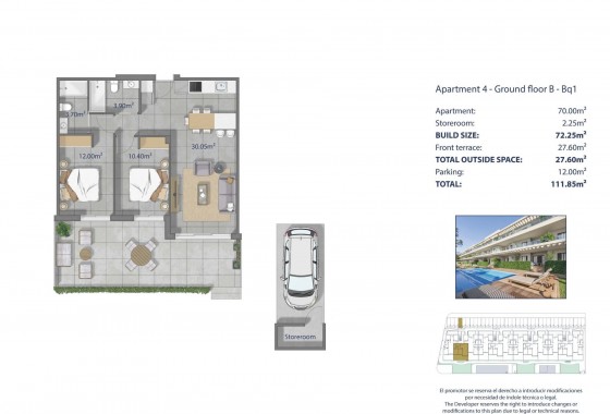 Nouvelle construction - Appartement - Los Alcázares - Los Narejos