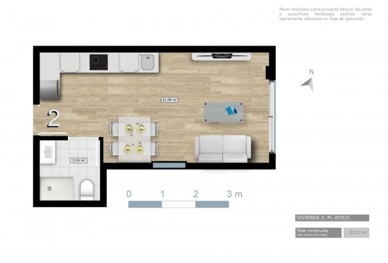 Nouvelle construction - Attique - Torrevieja - Centro