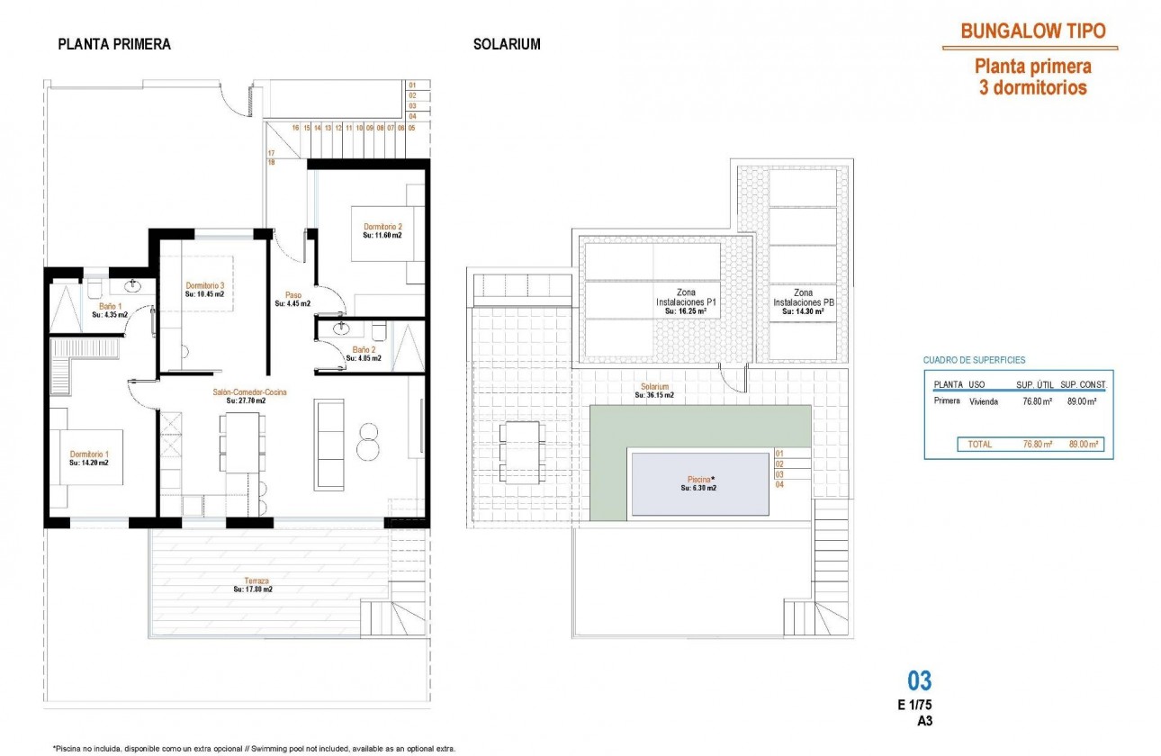 Nouvelle construction - Bungalow - Alhama de Murcia - Condado de Alhama