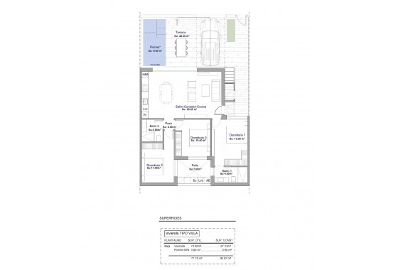 Nouvelle construction - Villa - Alhama de Murcia - Condado de Alhama