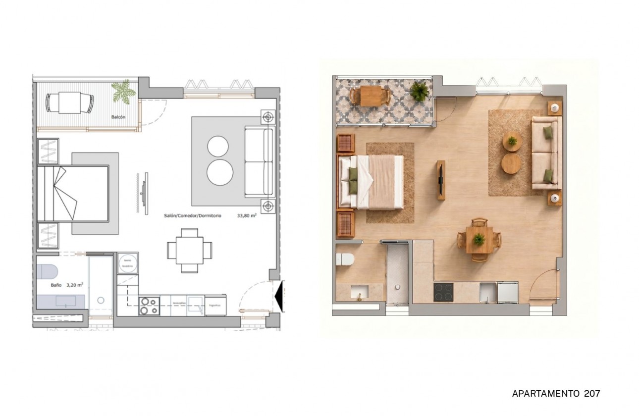 Nouvelle construction - Appartement - Lo Pagan