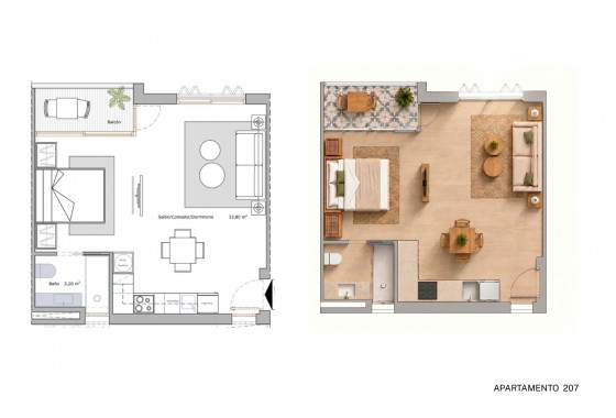 Nouvelle construction - Appartement - Lo Pagan