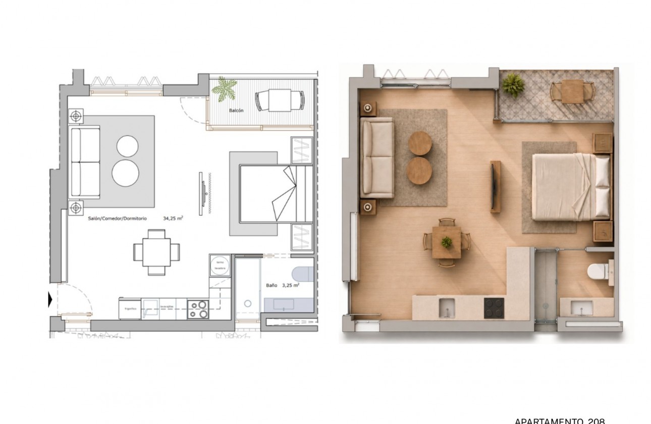 Nouvelle construction - Appartement - Lo Pagan