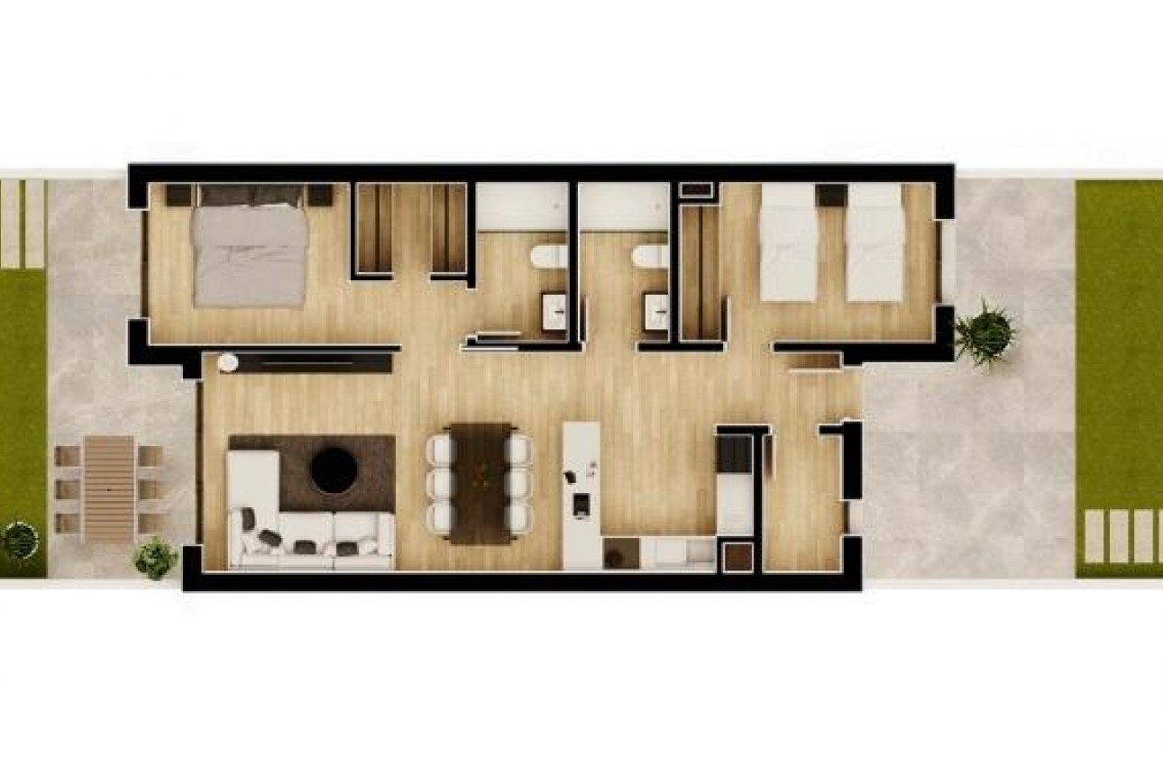 New Build - Apartment / flat - Monforte del Cid - Alenda Golf