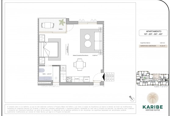 Nouvelle construction - Appartement - Lo Pagan