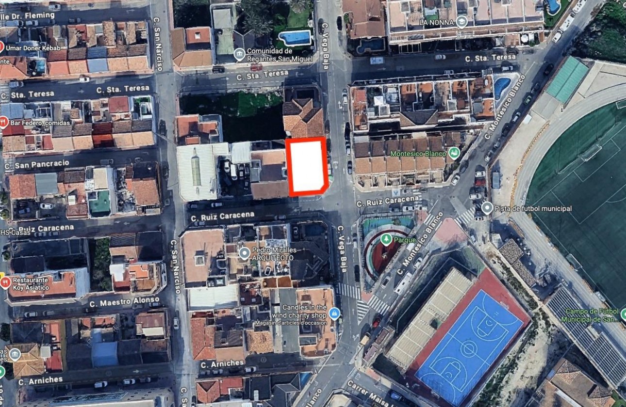 Revente - Plot - San Miguel de Salinas - CENTRO URBANO
