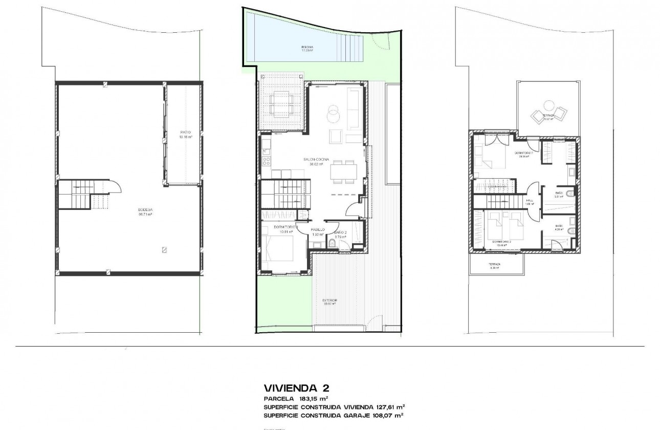 Nouvelle construction - Villa - Torre - Pacheco - Santa Rosalia Lake And Life Resort