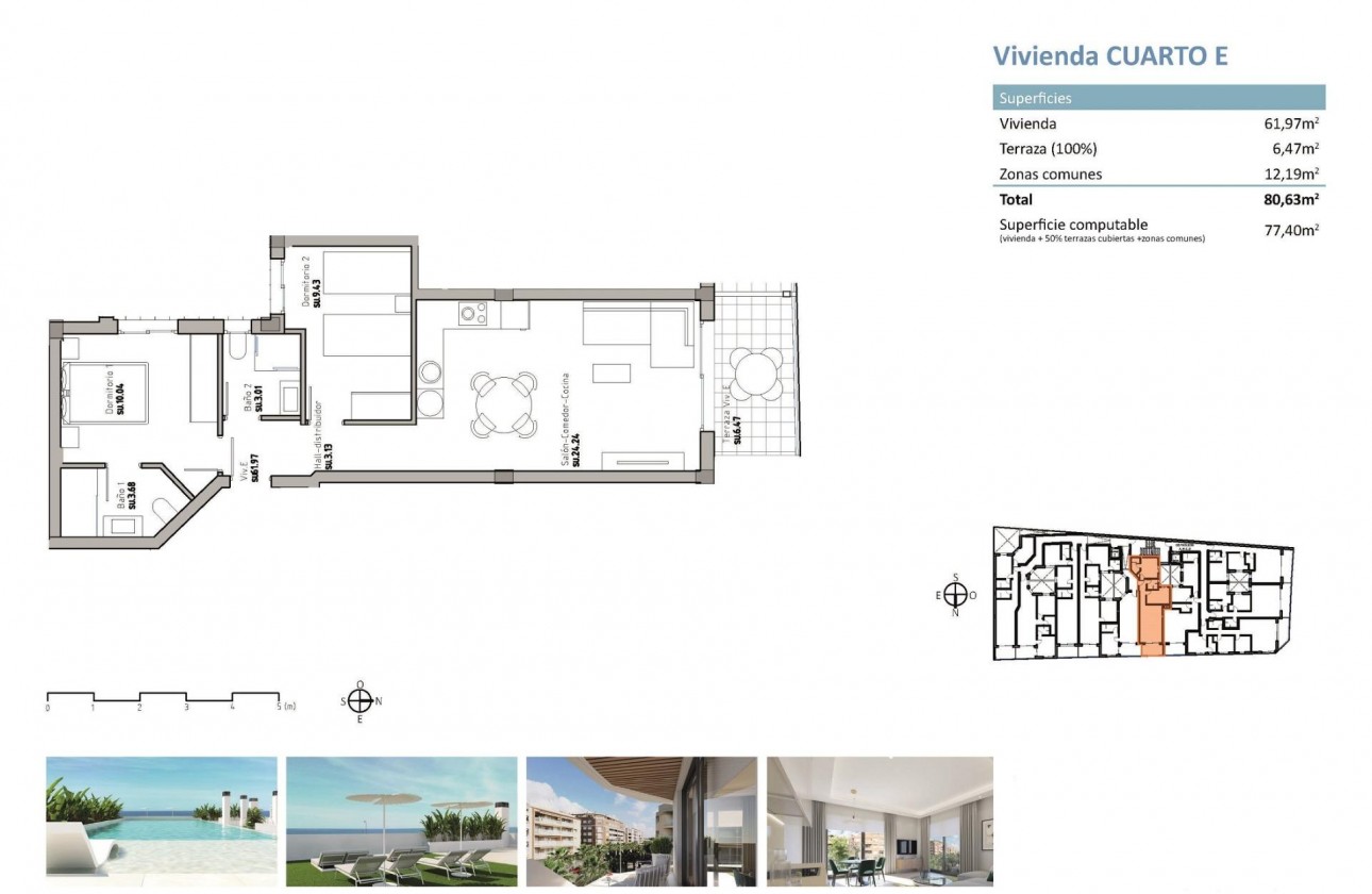 Nouvelle construction - Attique - Guardamar del Segura - Pueblo