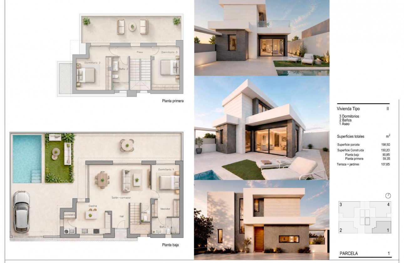 Nouvelle construction - Villa - Pilar de la Horadada - pueblo