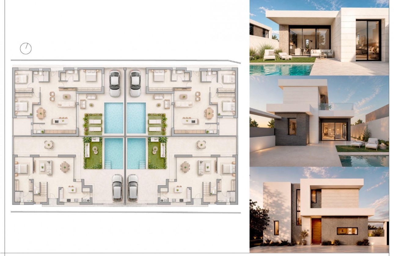 New Build - Villa - Pilar de la Horadada - pueblo