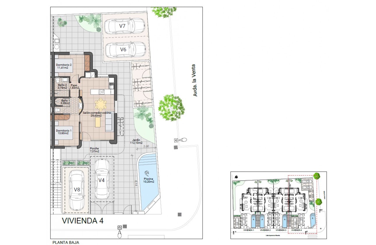 Nueva construcción  - Bungalow - Pilar de la Horadada