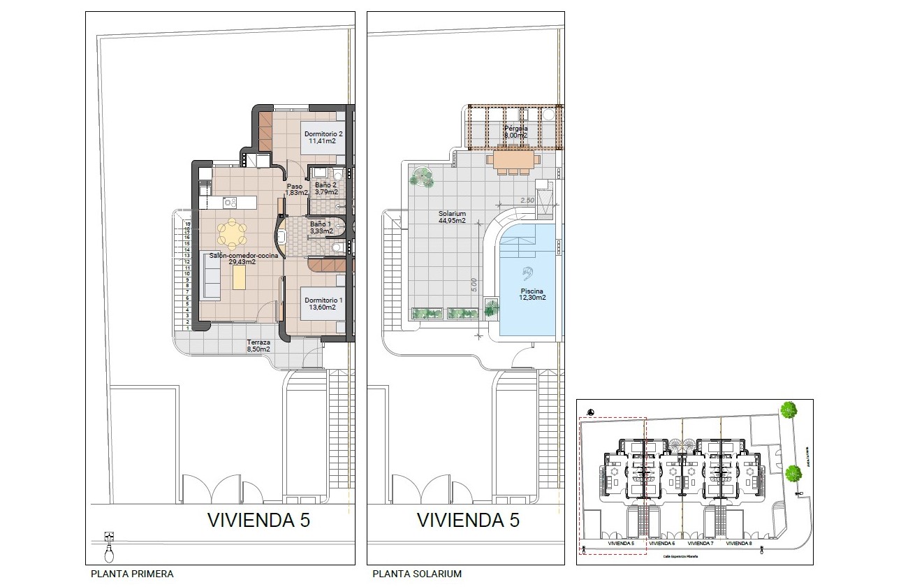Nueva construcción  - Bungalow - Pilar de la Horadada