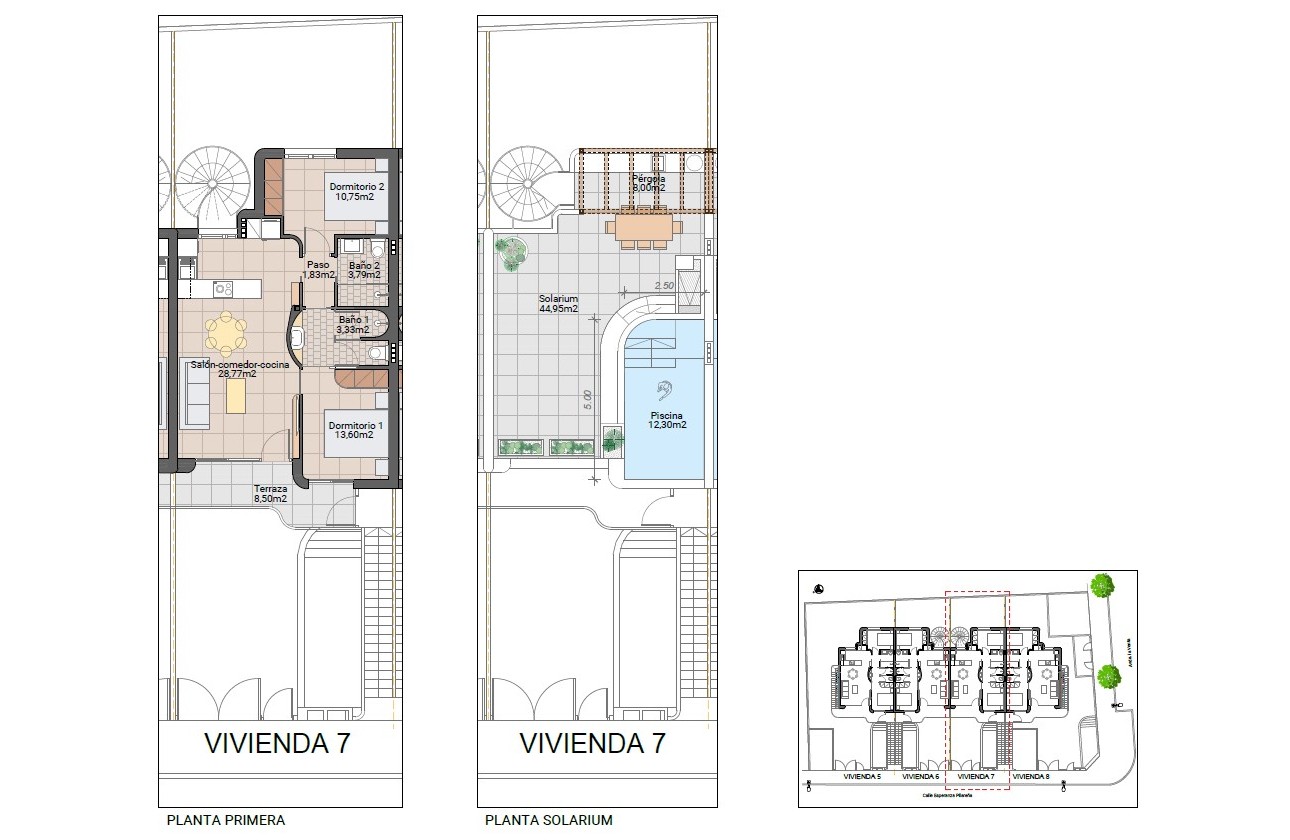 Nueva construcción  - Bungalow - Pilar de la Horadada