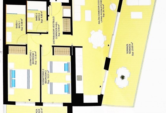 Reventa - Apartamento / piso - Dehesa de campoamor - Campoamor