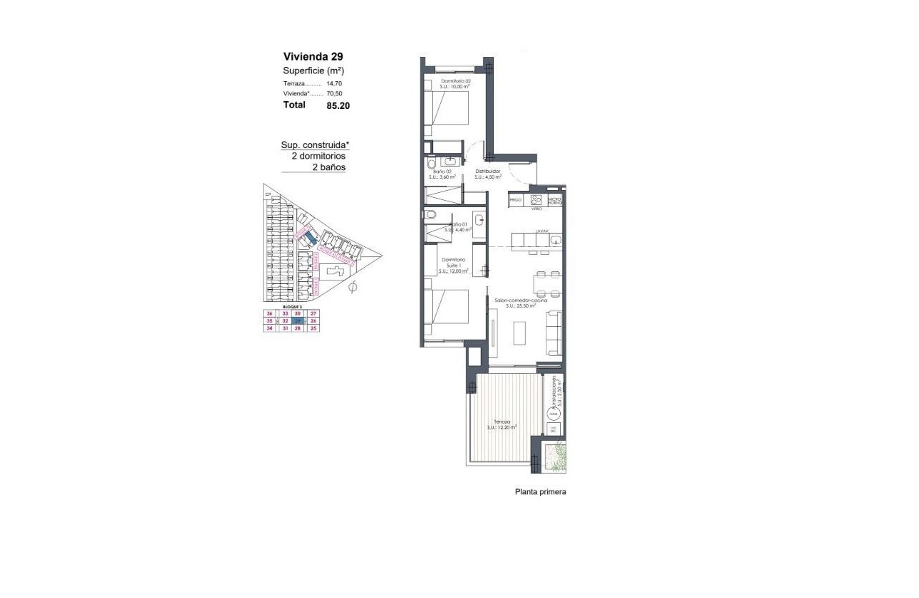 Nouvelle construction - Appartement - Los Alcázares - Serena Golf