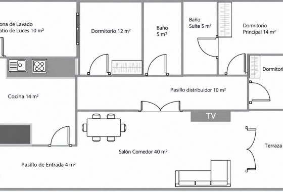 Resale - Apartment / flat - Torrevieja - Acequion