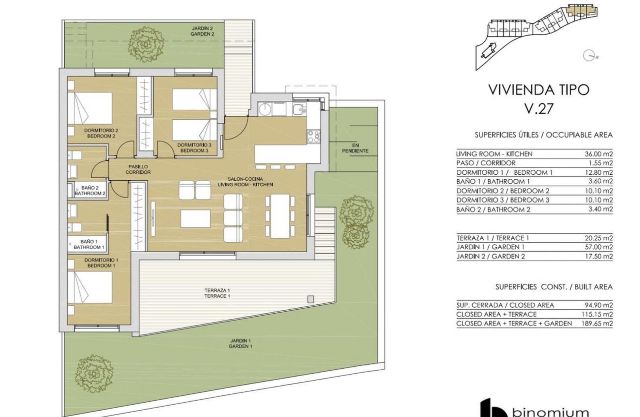Revente - Appartement - Pilar de la Horadada - Lo Romero Golf
