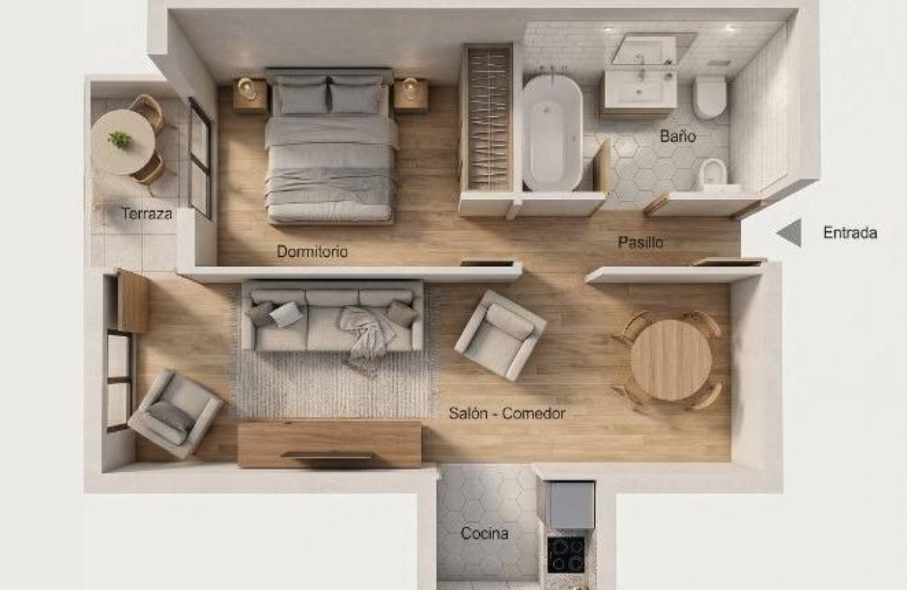 Resale - Apartment / flat - Torrevieja - Playa del Cura