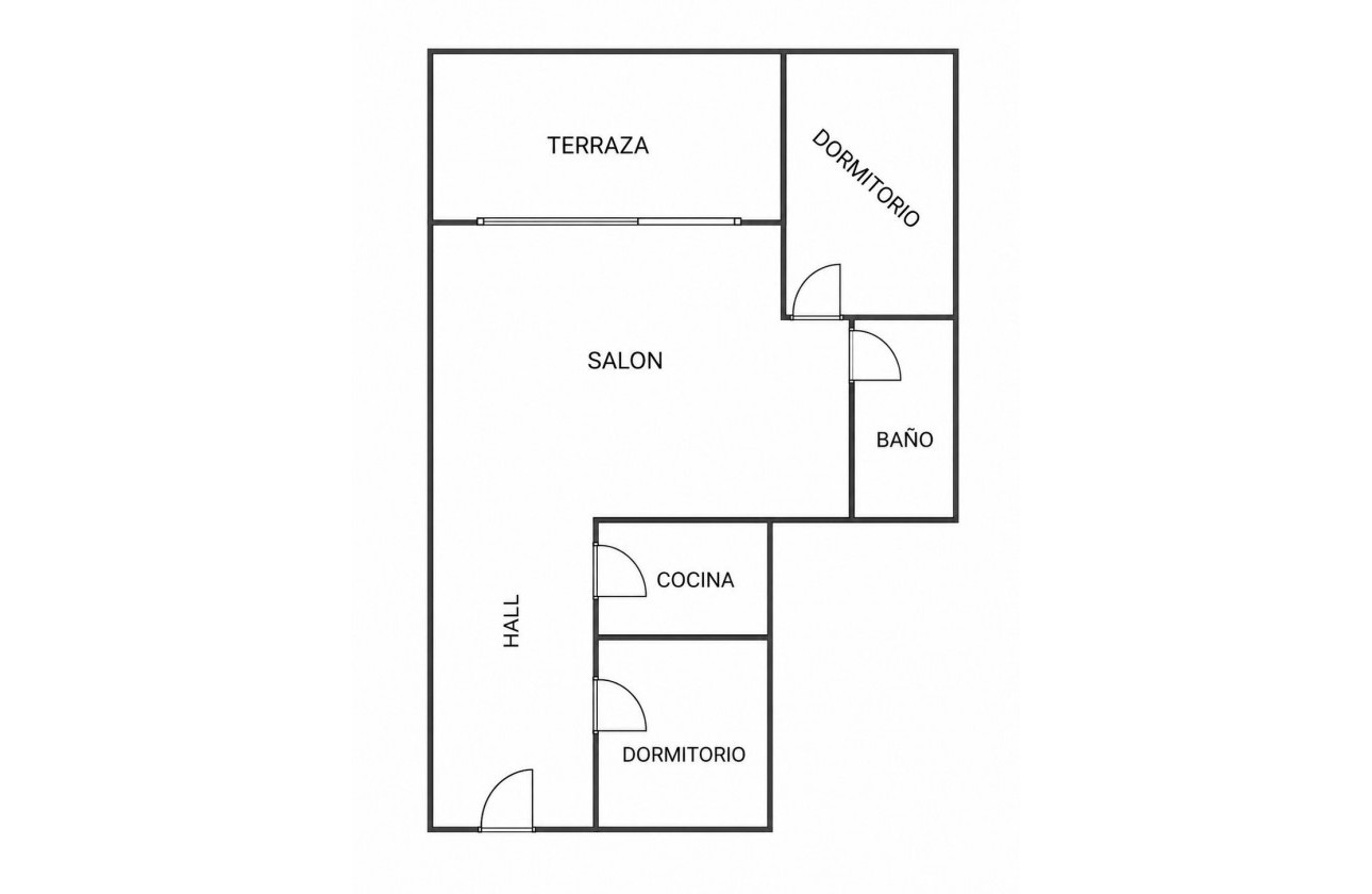 Revente - Appartement - Torrevieja - Habaneras