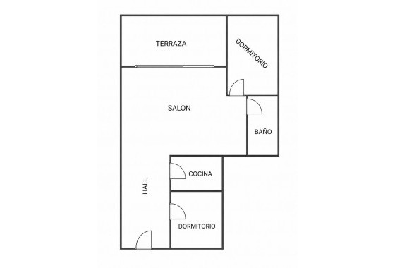 Revente - Appartement - Torrevieja - Habaneras