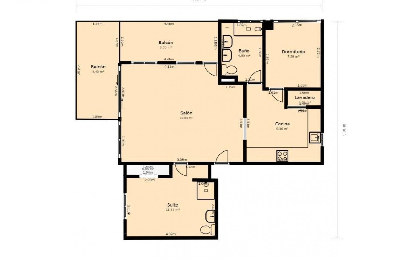 Resale - Apartment / flat - Finestrat - Cala de Finestrat