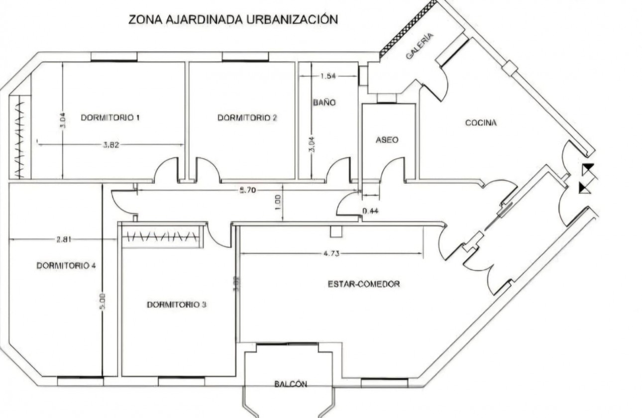 Revente - Appartement - Murcia - Centrofama