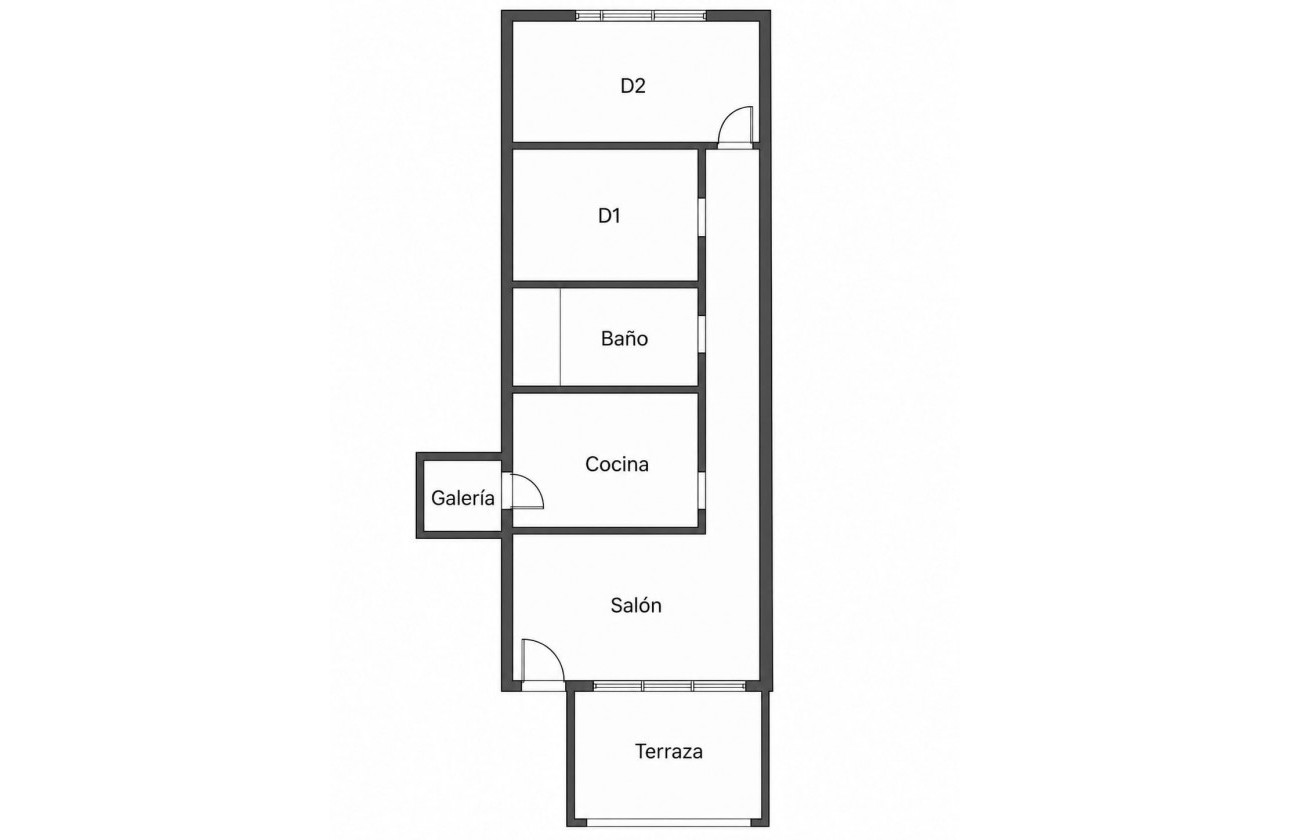 Revente - Appartement - Torrevieja - Playa del Cura