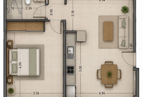 Resale - Apartment / flat - Denia - Costa Blanca