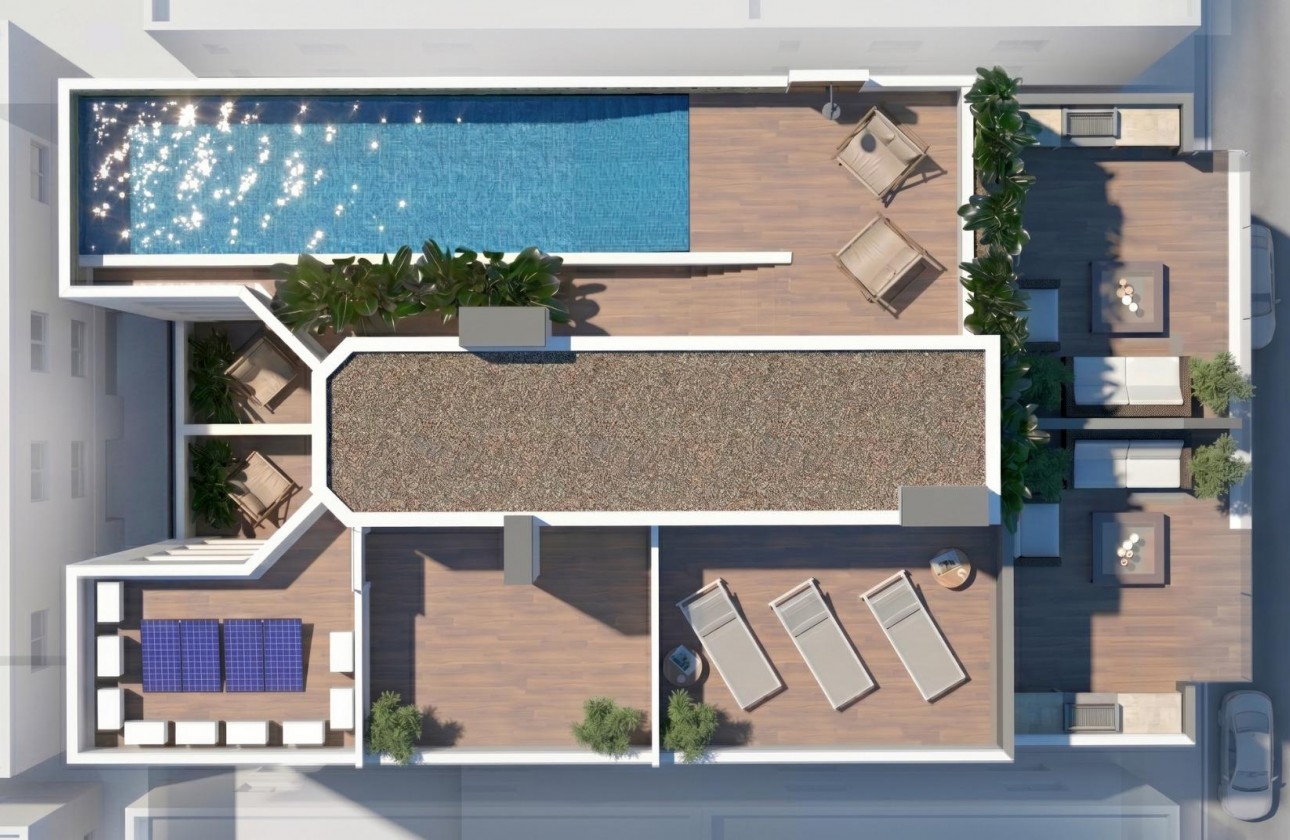 Nouvelle construction - Attique - Guardamar del Segura - CENTRO