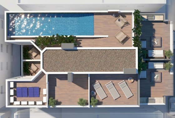 Nouvelle construction - Attique - Guardamar del Segura - CENTRO