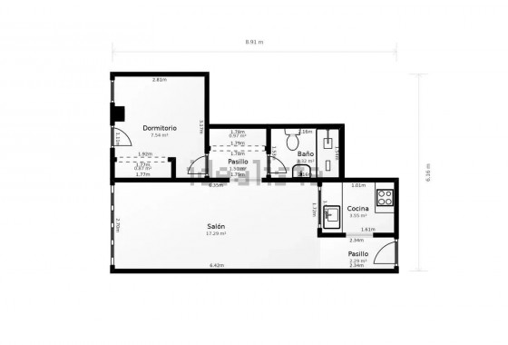 Resale - Apartment / flat - Torrevieja - La Mata pueblo