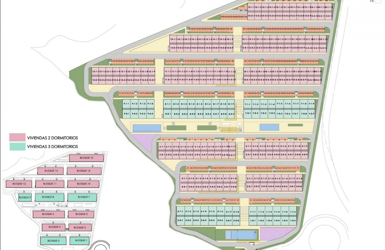 New Build - Apartment / flat - Pulpi - Aguilón Golf