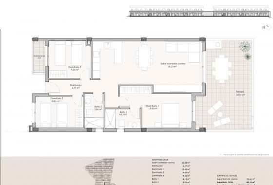 New Build - Apartment / flat - Pulpi - Aguilón Golf