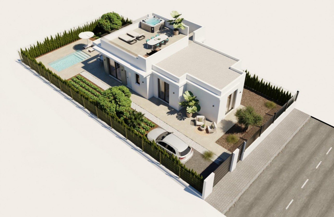 Nueva construcción  - Chalet - Fuente Álamo - Hacienda Del Álamo Golf