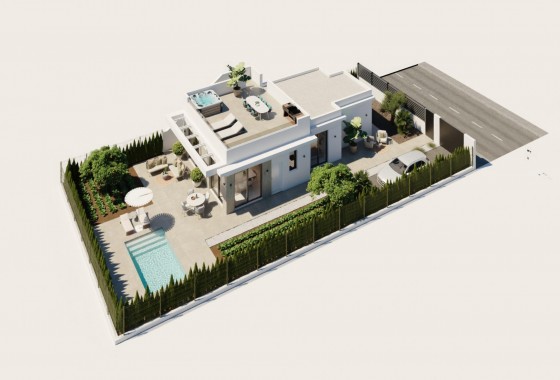 Nueva construcción  - Chalet - Fuente Álamo - Hacienda Del Álamo Golf