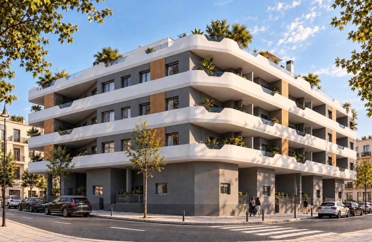 New Build - Apartment / flat - Santa Pola - Estacion de autobuses