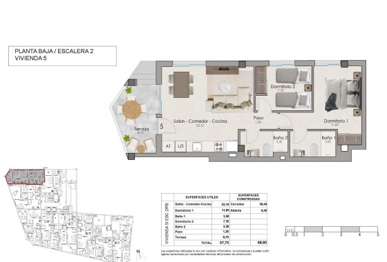 New Build - Apartment / flat - Santa Pola - Estacion de autobuses