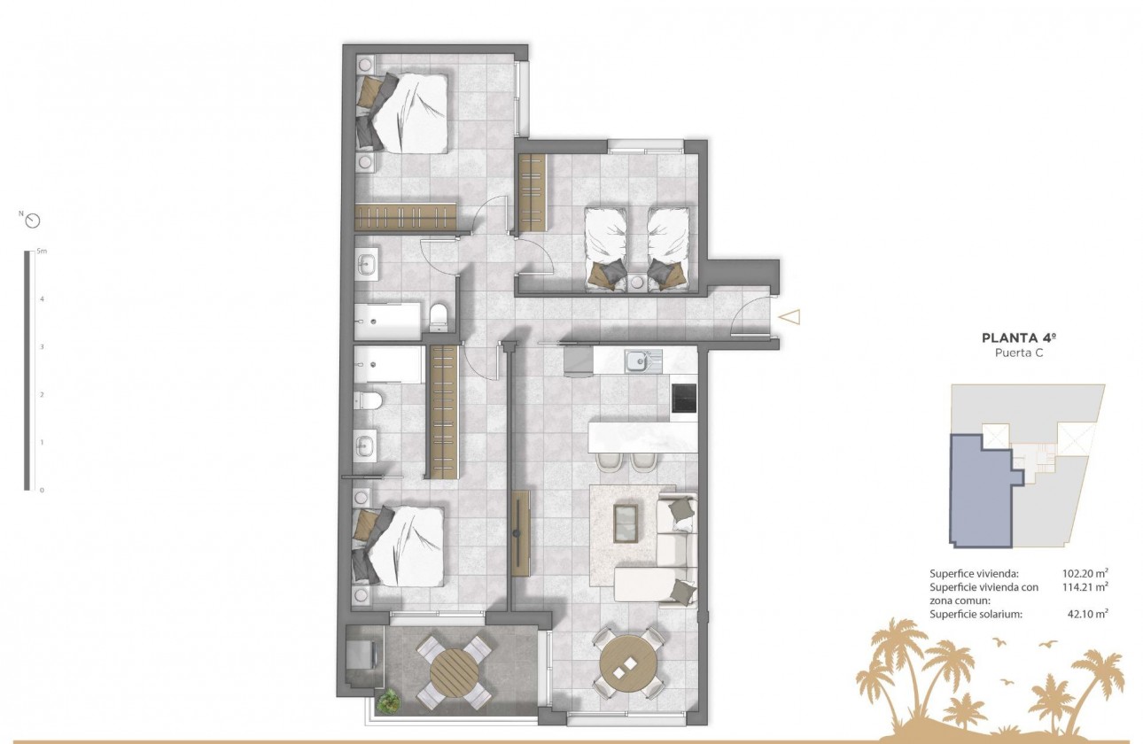 Nouvelle construction - Attique - Guardamar del Segura - Pueblo