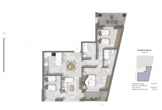 Nueva construcción  - Apartamento / piso - Guardamar del Segura - Pueblo