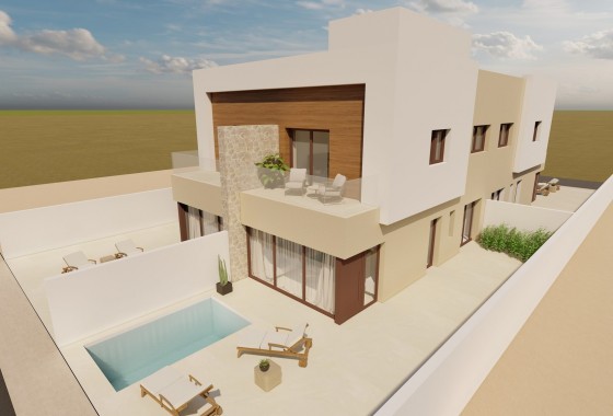 Nueva construcción  - Chalet - Santiago de la ribera - SANTIAGO DE LA RIBERA